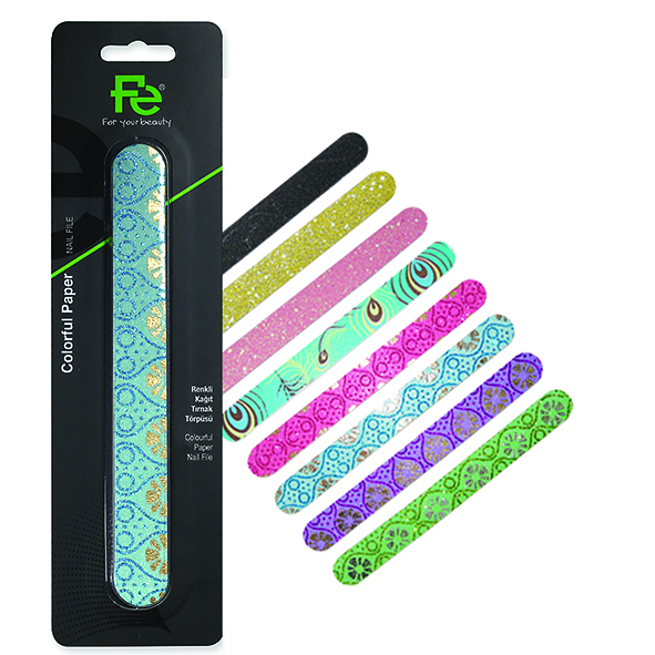Fe 2 Fonksiyonlu Renkli Kağıt Tırnak Törpüsü