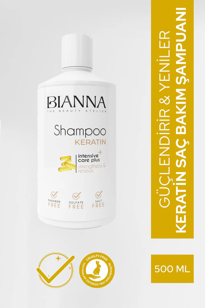 Bianna Keratinli Yoğun Bakım Şampuanı – 500 ml