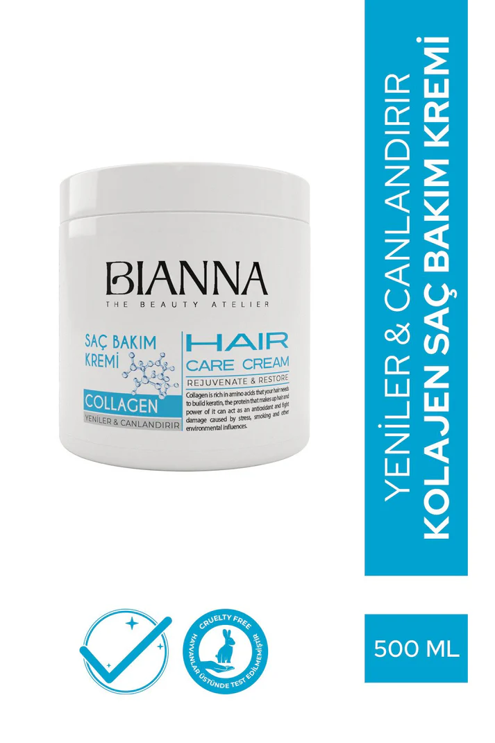 Bianna Kolajenli Saç Bakım Kremi - 500 ml