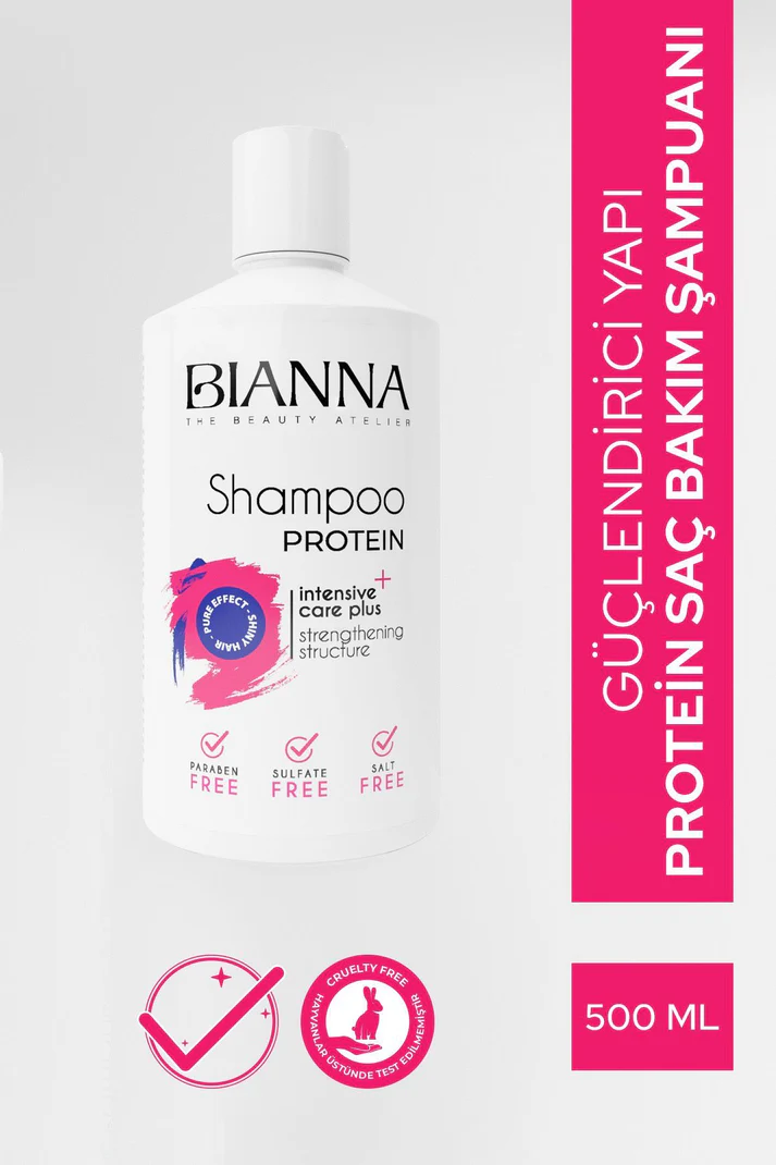 Bianna Yoğun Bakım Proteinli Şampuan – 500 ml