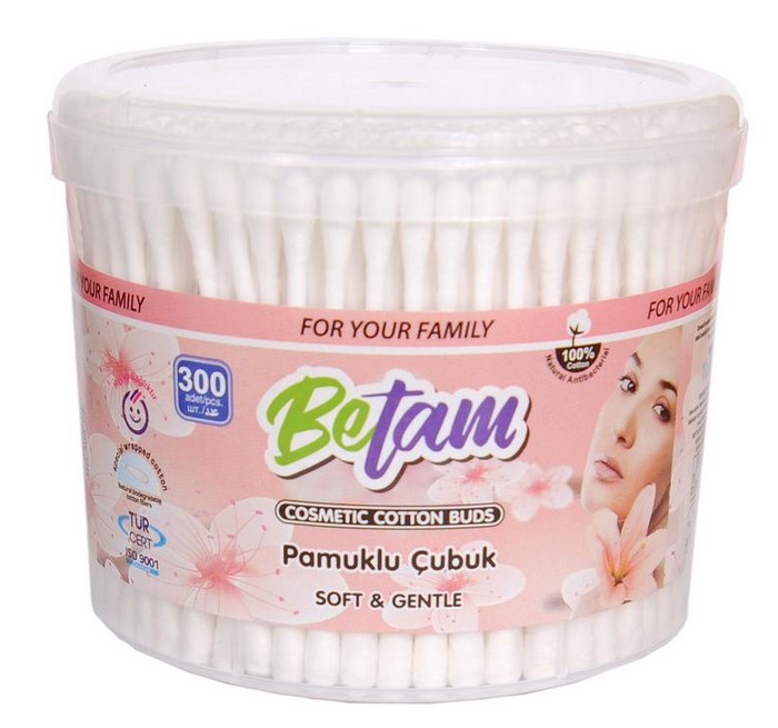 Betam Kavanoz Kulak Çubuğu 300'lü