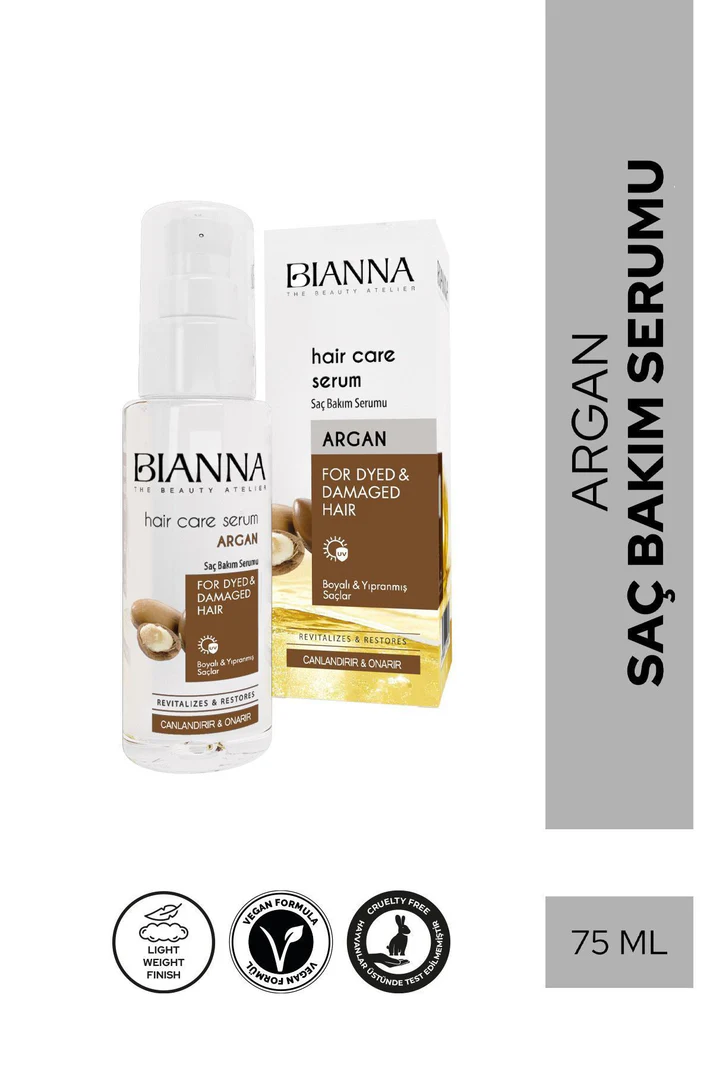 Bianna Argan Özlü Saç Bakım Serumu - 75 ml