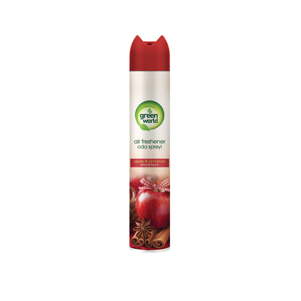 Green World Elma & Tarçın Oda Spreyi 400 ML