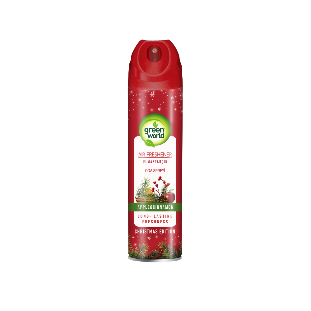 Green World Elma & Tarçın Oda Spreyi 500 ML