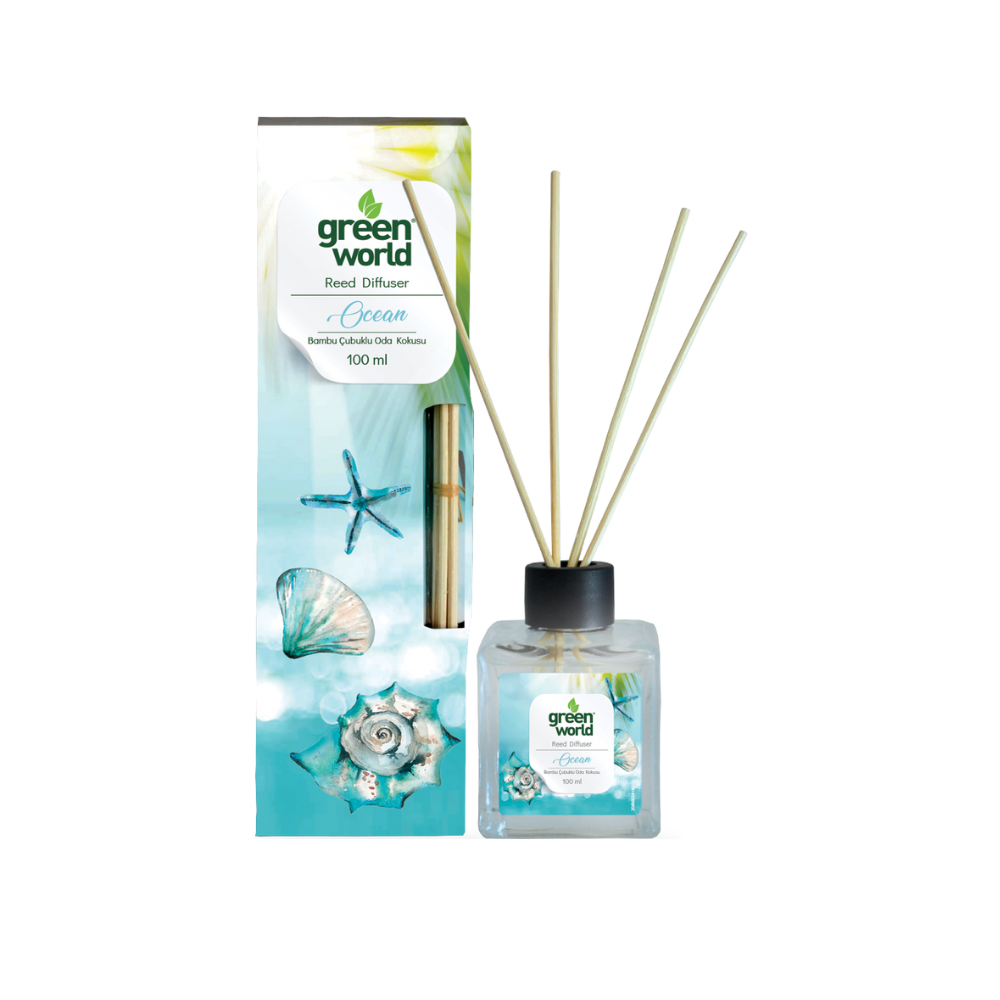 Green World Bambu Çubuklu Oda Kokusu Ocean 100 ml